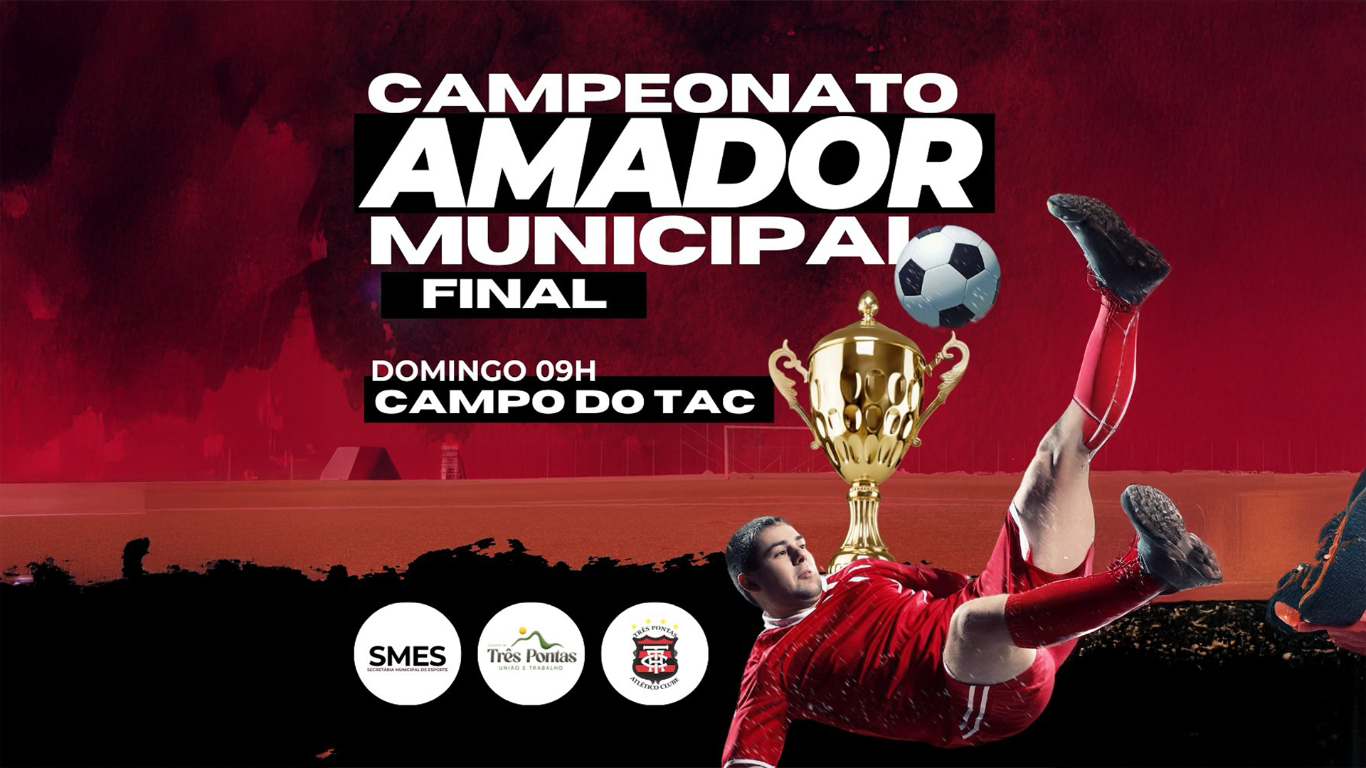 Final do Campeonato Amador Municipal acontece neste domingo em Três Pontas